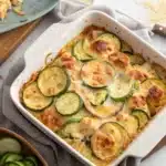 Cheesy Keto Chicken Zucchini Casserole