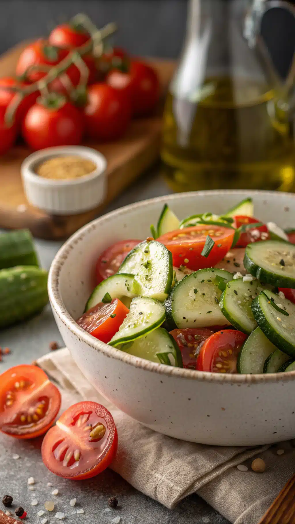 Cucumber-Tomato Salad