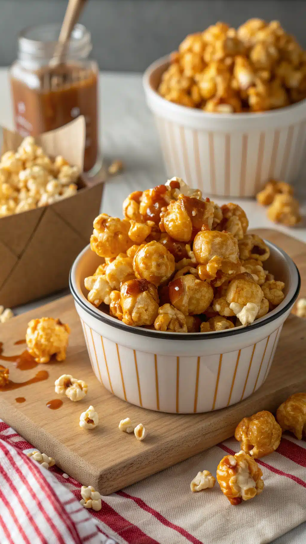 Homemade Caramel Popcorn