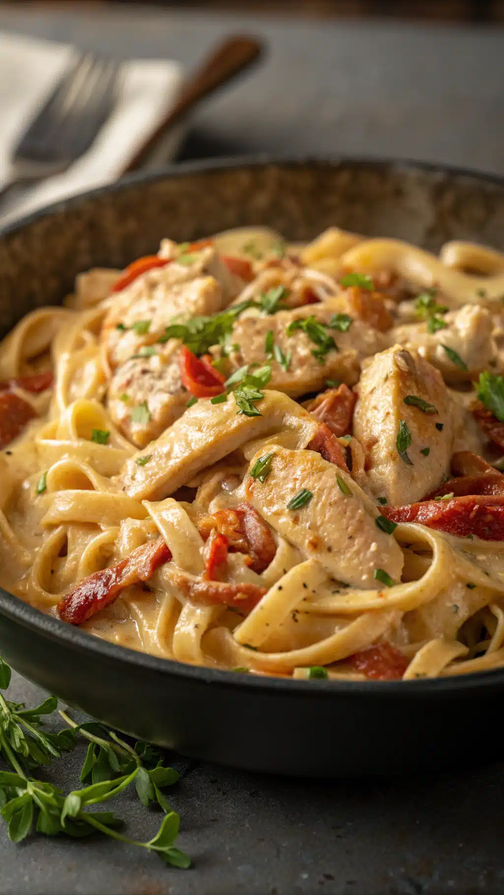Creamy Cajun Chicken Pasta
