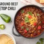 Ground Beef Stovetop Chili
