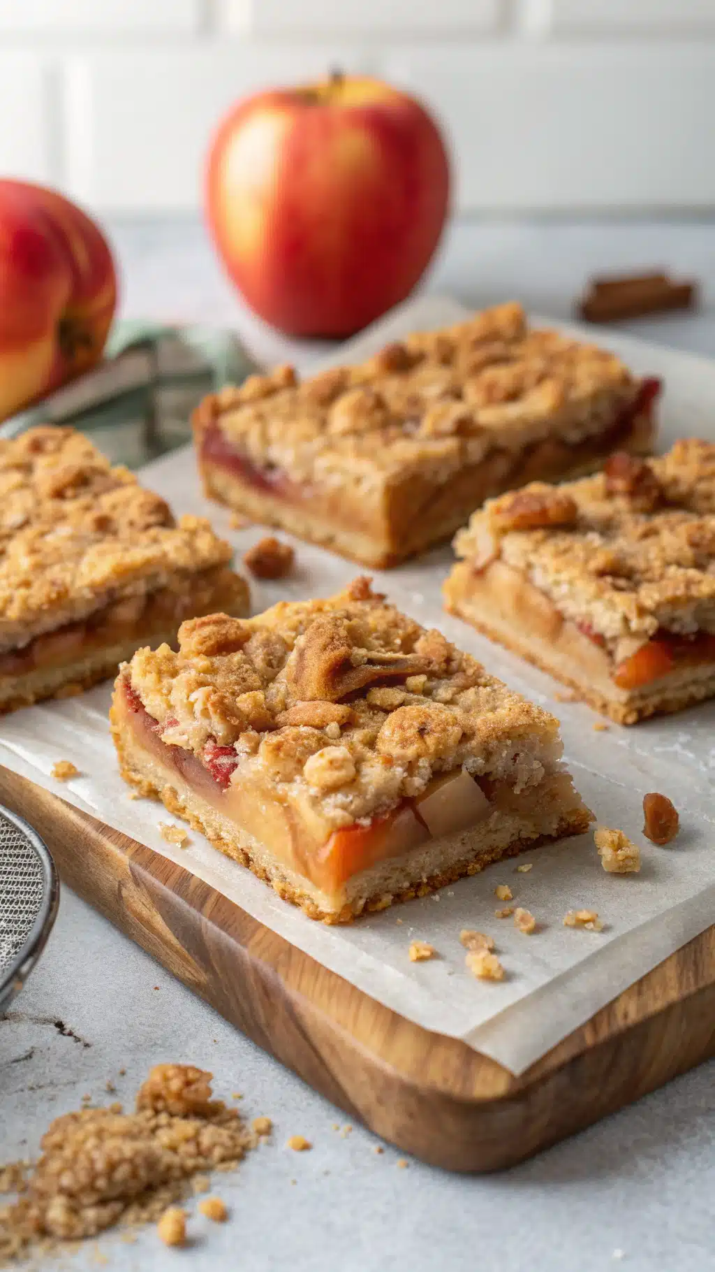 Apple Crisp Bars