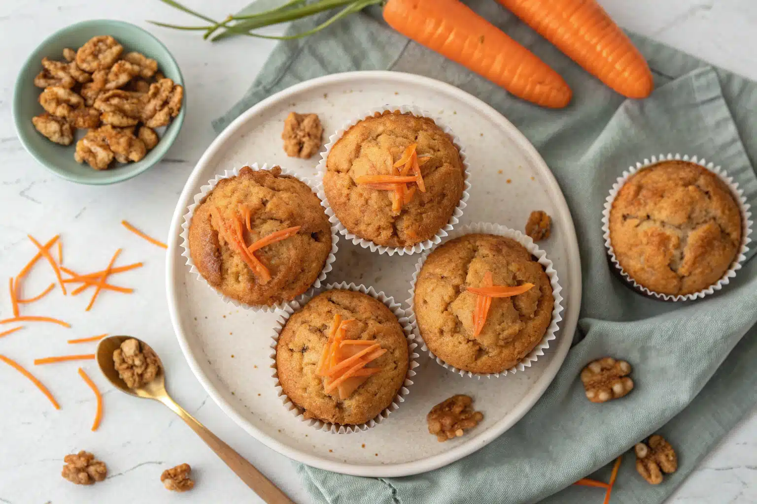 Carrot Cake Muffins