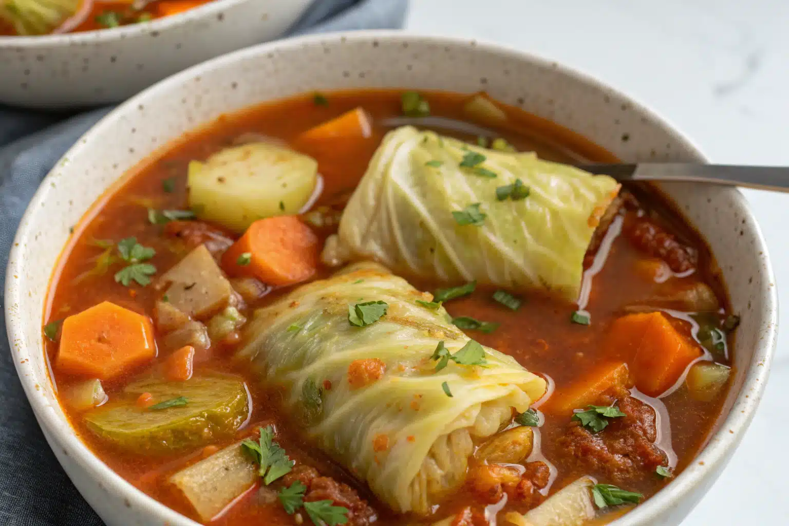 Hearty Cabbage Roll Soup